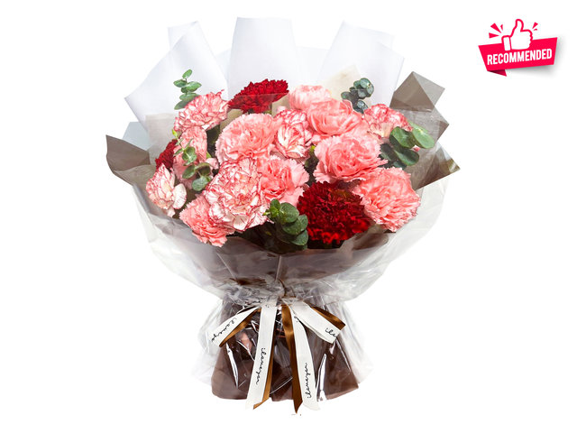 Florist Flower Bouquet - Mother's Day Carnation Flowers Bouquet GZ10 - MR0426A5 Photo