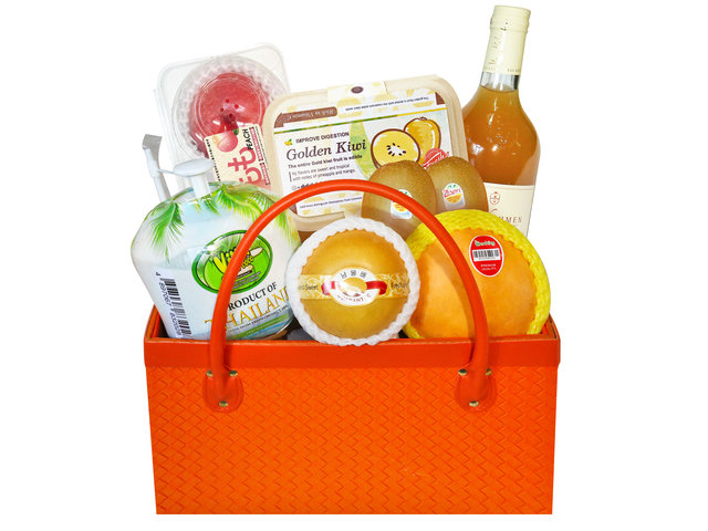 Fruit Basket - Seasonal Fresh Fruit Gift Hamper VF14 - VE0627A7 Photo