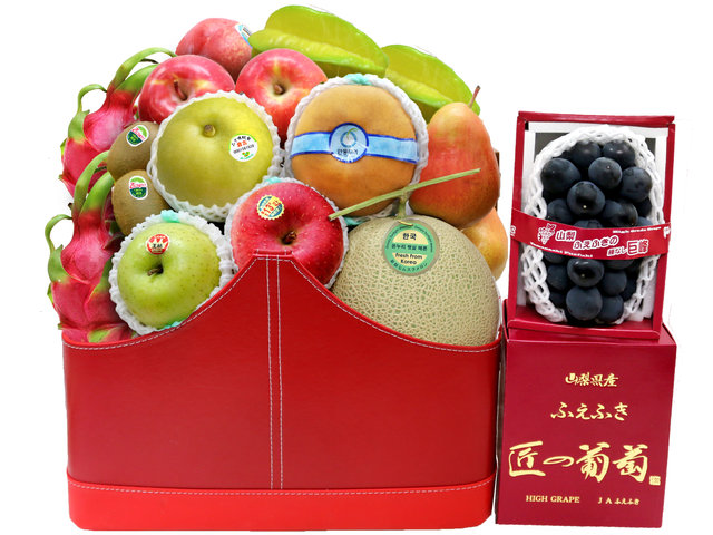 Mid-Autumn Gift Hamper - Mid Autumn Fruit Hamper M79 - L76608407 Photo