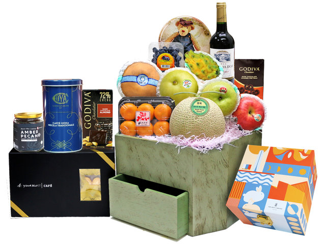 Mid-Autumn Gift Hamper - Mid Autumn Ritz Carlton Fruit Hamper Z13 - L36670944 Photo