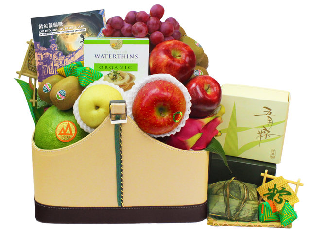 Wine n Food Hamper - Dragon Boat Festival Fruit with Rice Dumpling Premium Hamper Y11 - L3122525 Photo