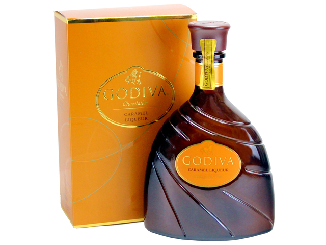 红酒香槟烈酒 - GODIVA Chocolatier CARAMEL LIQUEUR - P115405 Photo